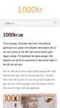 Mobile Screenshot of 1000kr.se